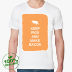 Мужская футболка органик