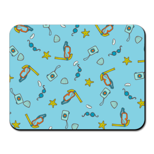 Коврик для мыши с принтом  ОТДЫХ