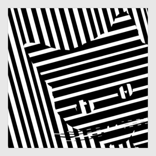 Постер с принтом Кот