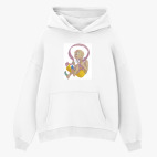 Толстовка худи оверсайз