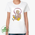 Женская футболка органик