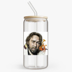 Банка с бамбуковой крышкой