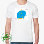 Мужская футболка органик