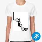 Женская спортивная футболка