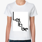 Женская футболка