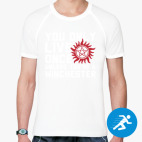 Мужская спортивная футболка