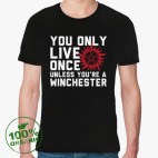 Мужская футболка органик