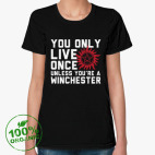 Женская футболка органик