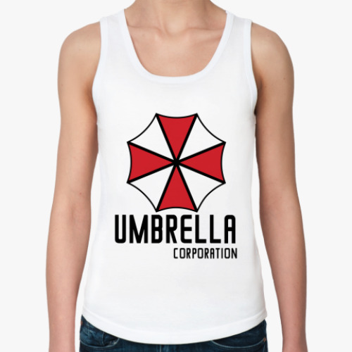Женская майка с принтом  Umbrella corparation