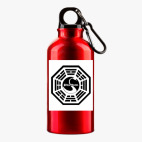 Металлическая бутылка 400 мл UV-DTF