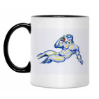 Кружка двухцветная