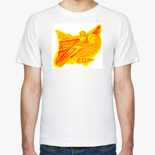 Футболка с принтом Юрий Гагарин