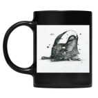 Кружка цветная UV-DTF