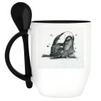 Кружка с ложкой