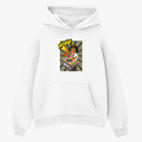 Толстовка худи оверсайз