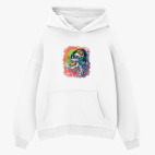 Толстовка худи оверсайз