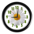 Ромашка и цифры из травы