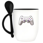 Кружка с ложкой