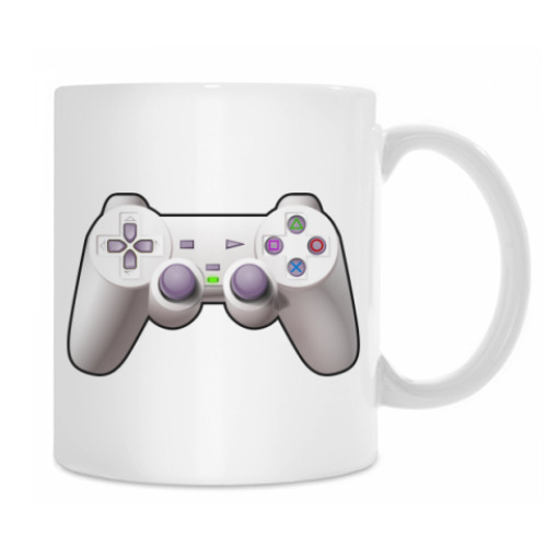 Кружка с принтом Джойстик