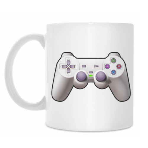 Кружка с принтом Джойстик