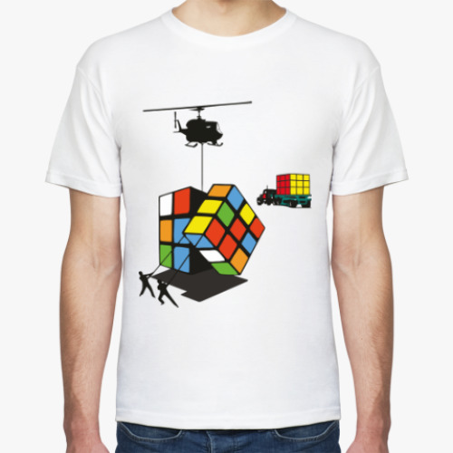 Футболка с принтом Кубик Рубика | Rubiks Cube