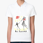 Женская рубашка поло