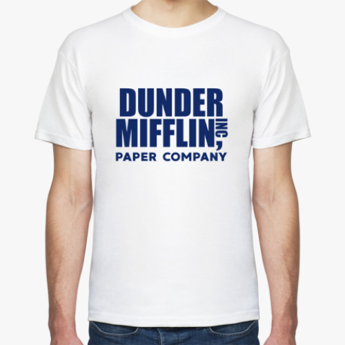 Футболка с принтом Dunder Mifflin / The Office / Fun Run