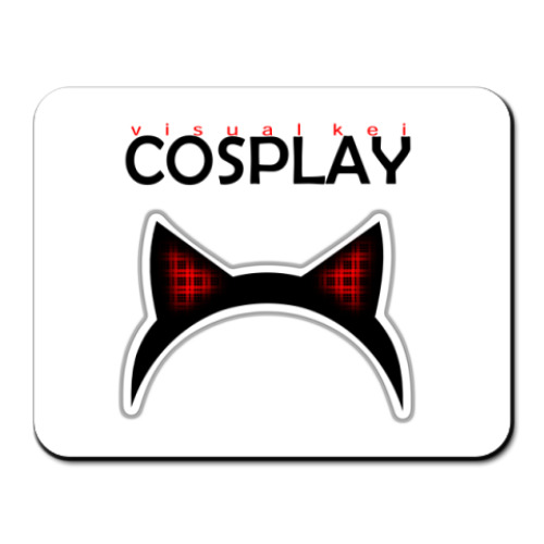 Коврик для мыши с принтом COSPLAY