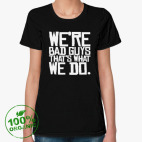 Женская футболка органик