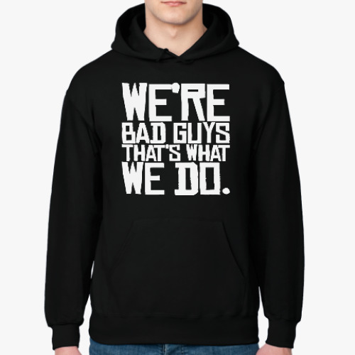 Толстовка худи с принтом Отряд самоубийц