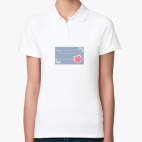 Женская рубашка поло