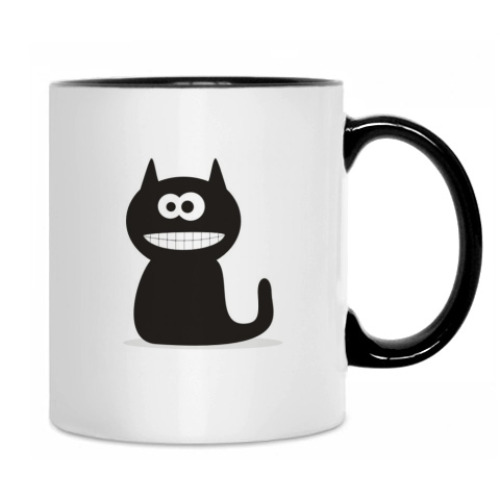 Кружка с принтом Cat & Snowball