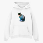 Толстовка худи оверсайз