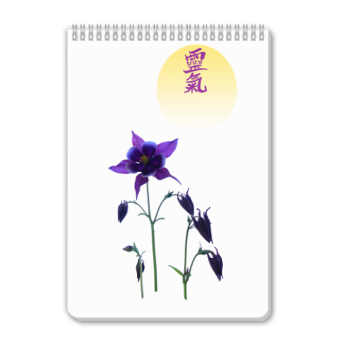 Блокнот с принтом Рейки