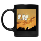 Кружка цветная UV-DTF