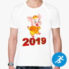 Мужская спортивная футболка