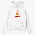 Толстовка худи оверсайз