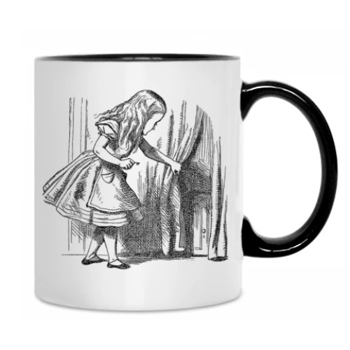Кружка с принтом Drink me!