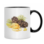 Кружка двухцветная