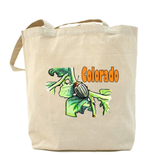 Сумка шоппер с принтом Колорадо