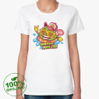 Женская футболка органик