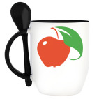 Кружка с ложкой