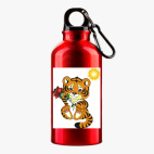 Металлическая бутылка 400 мл UV-DTF