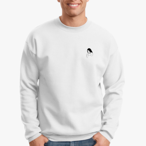 Свитшот с принтом Aesthetic Girl