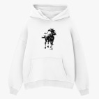 Толстовка худи оверсайз