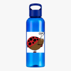 Прозрачная спортивная бутылка