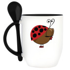 Кружка с ложкой