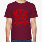 Классическая футболка Злой клоун