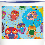 смешные яркие совы