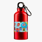 Металлическая бутылка 400 мл UV-DTF